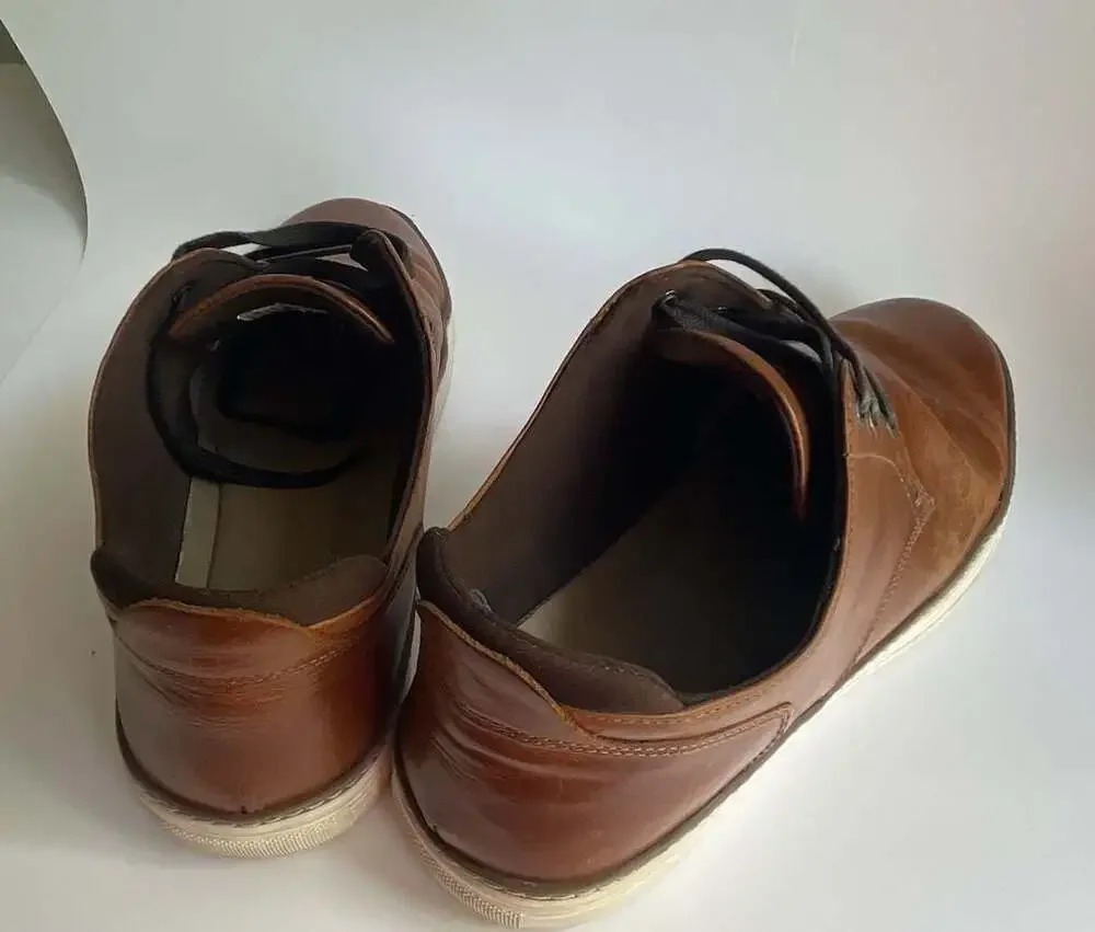 Franco Fortini Cognac Brown Maxx Sneaker Lace-Up Dress Shoes